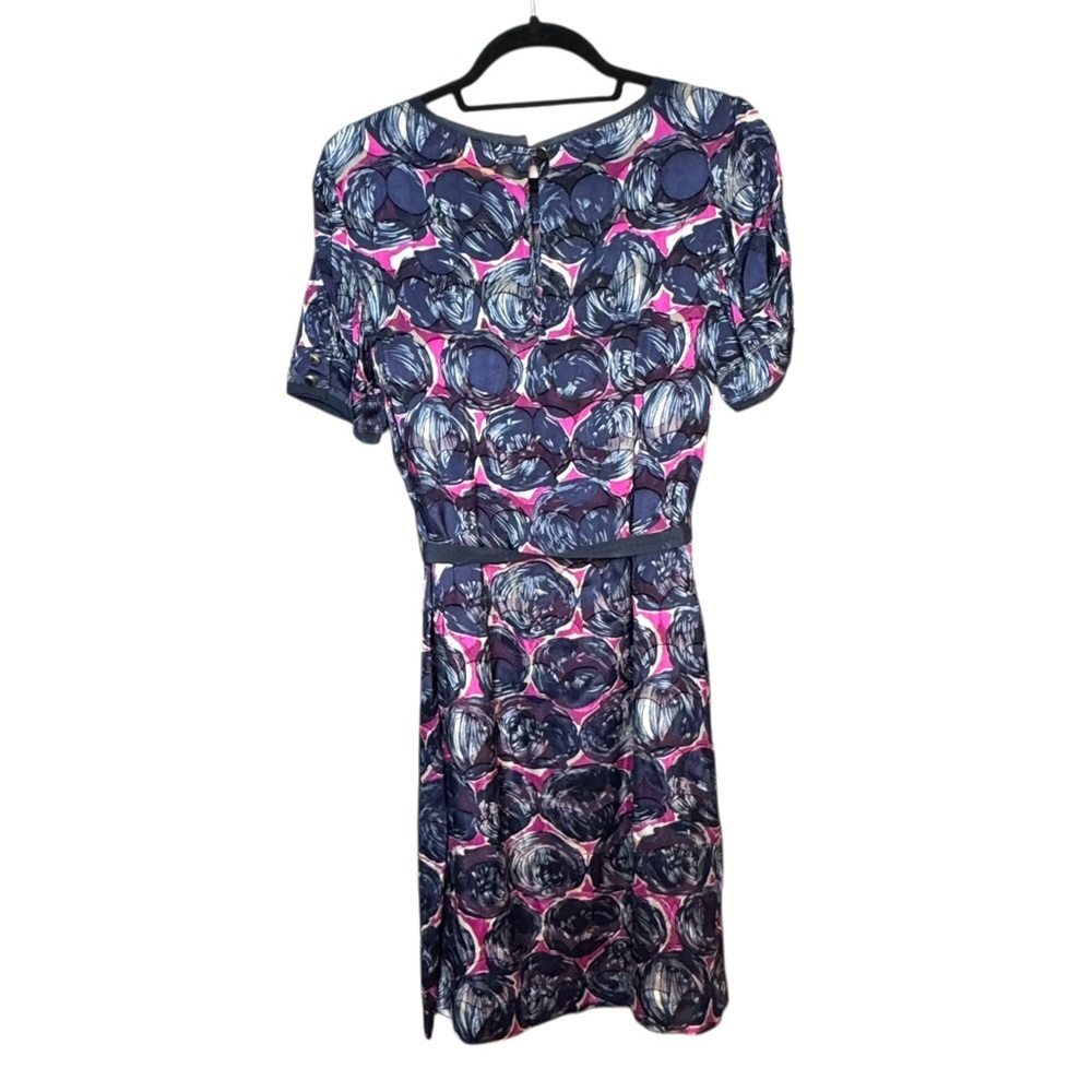 Tory Burch Silk Summer Dress Belted | Women’s Size 8 - Picture 4 of 16